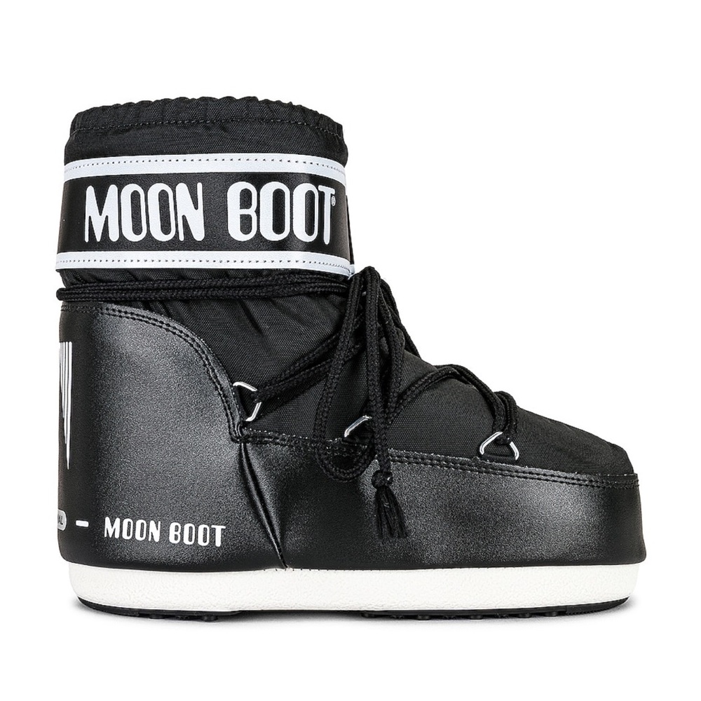 Moon Boot Classic Black and White Snow Boots- SOLD OUT